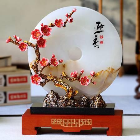 湯河店玉(yu)石平(ping)安扣擺(bai)件(jian) 琺瑯彩工(gong)藝(yi)與(yu)新(xin)中式(shi)創意(yi)的(de)完美融合(he)